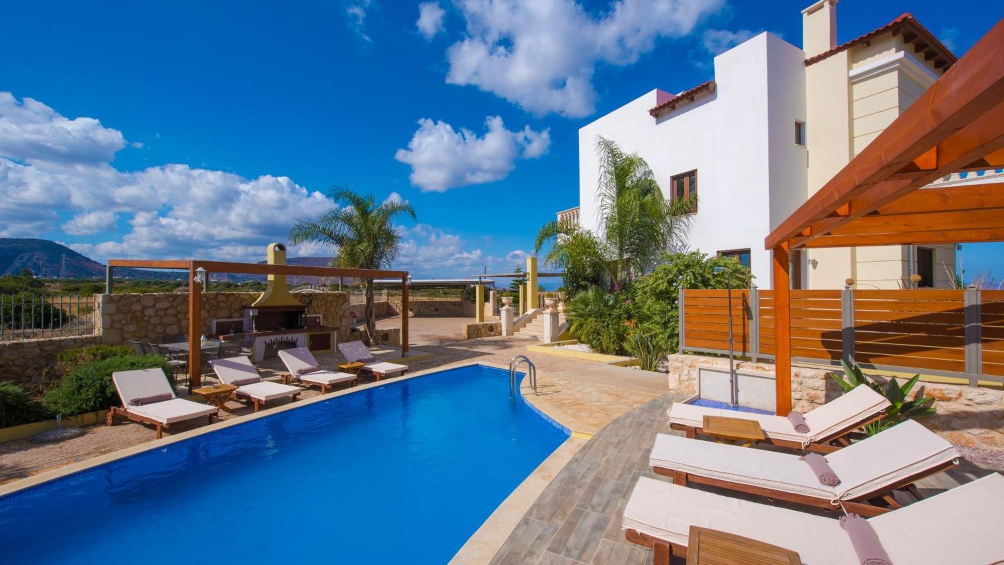Sunshine Villa With Private Pool By Estia Hersonissos  Exterior foto