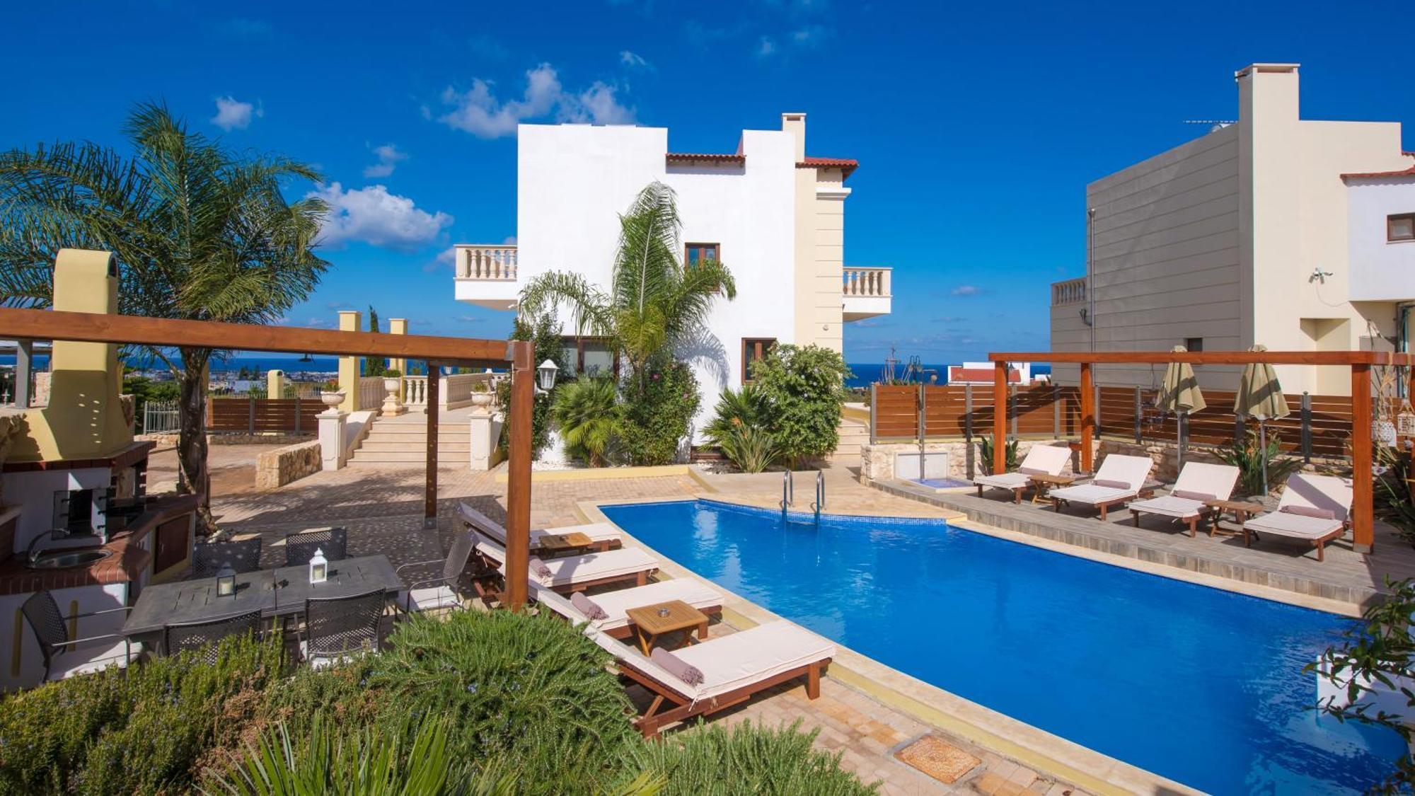 Sunshine Villa With Private Pool By Estia Hersonissos  Exterior foto