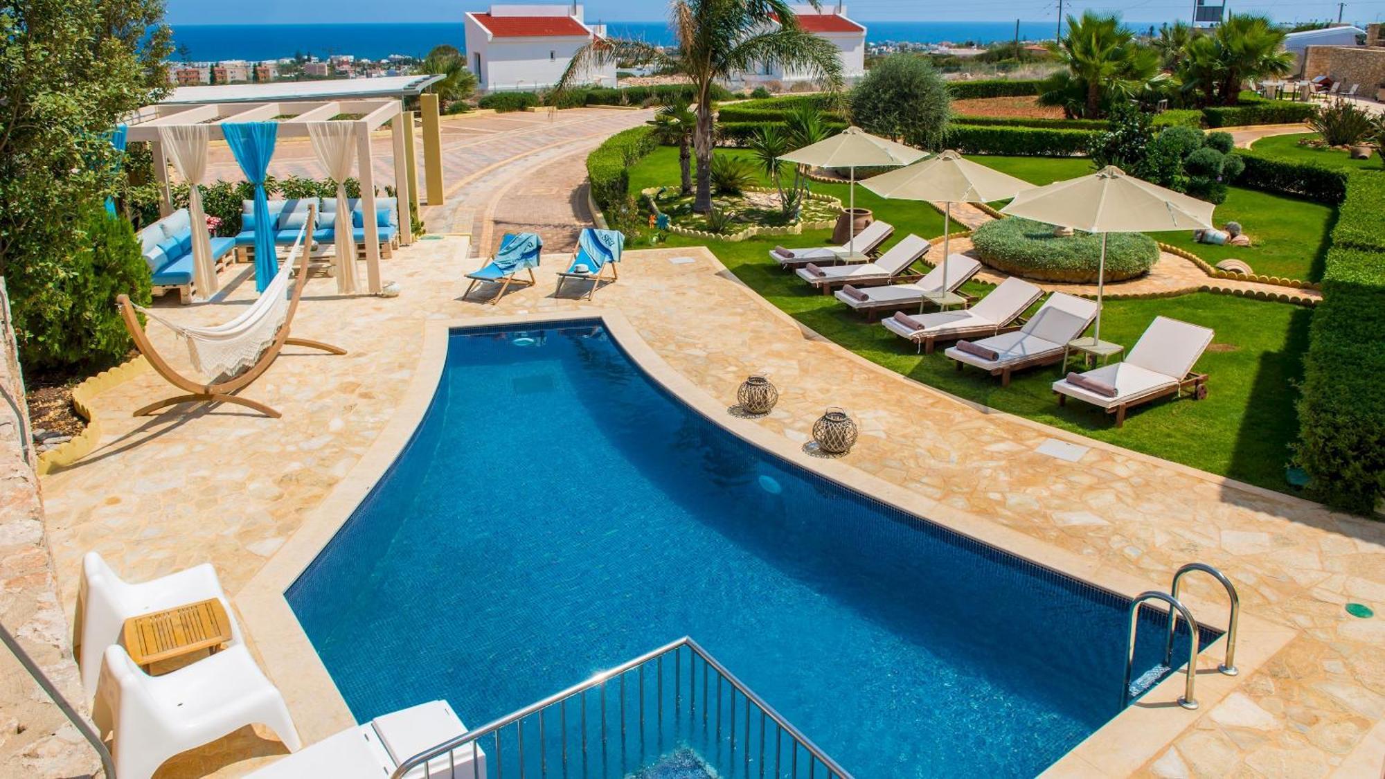 Sunshine Villa With Private Pool By Estia Hersonissos  Exterior foto